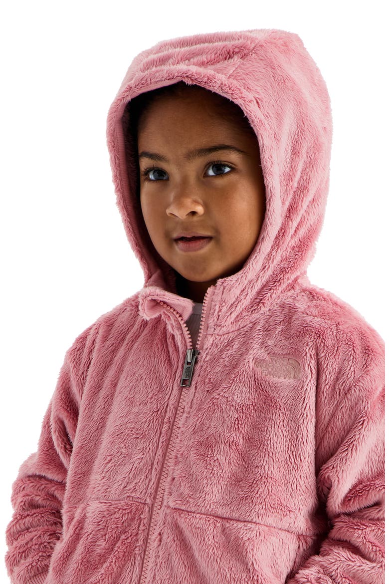 Kids' Osito Full Zip Hoodie, Alternate, color, PRIMROSE