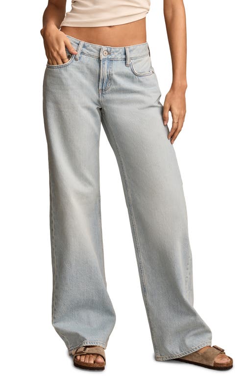 Lucky Brand Baggy Wide Leg Jeans In Blue