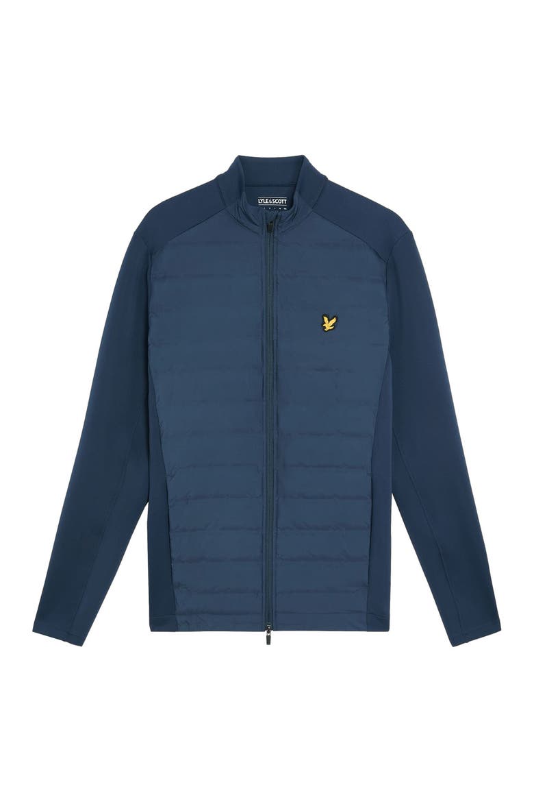 Hybrid Quilted Full Zip Golf Jacket, Alternate, color, Ryder Blue