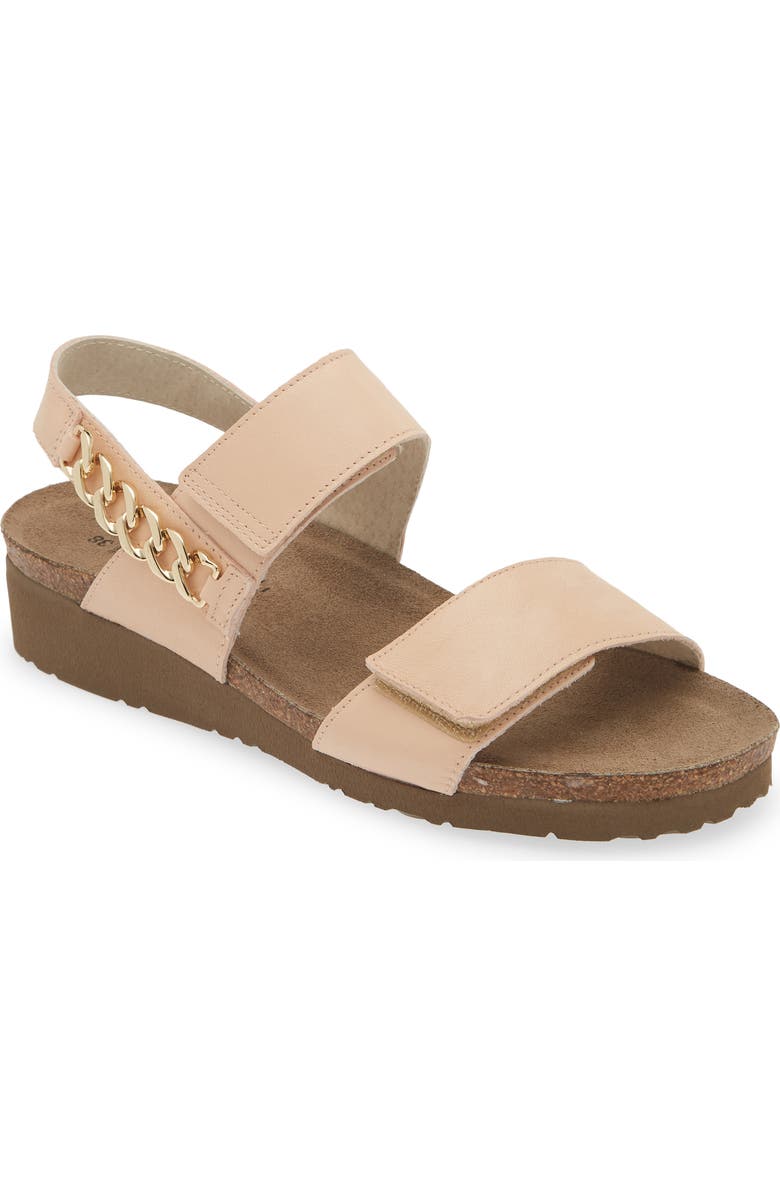 Naot Eliana Slingback Sandal, Main, color, Pale Blush Leather