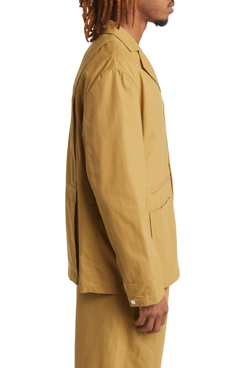 CHECKS Water Repellent Cotton Ripstop Travel Blazer, Alternate, color, 