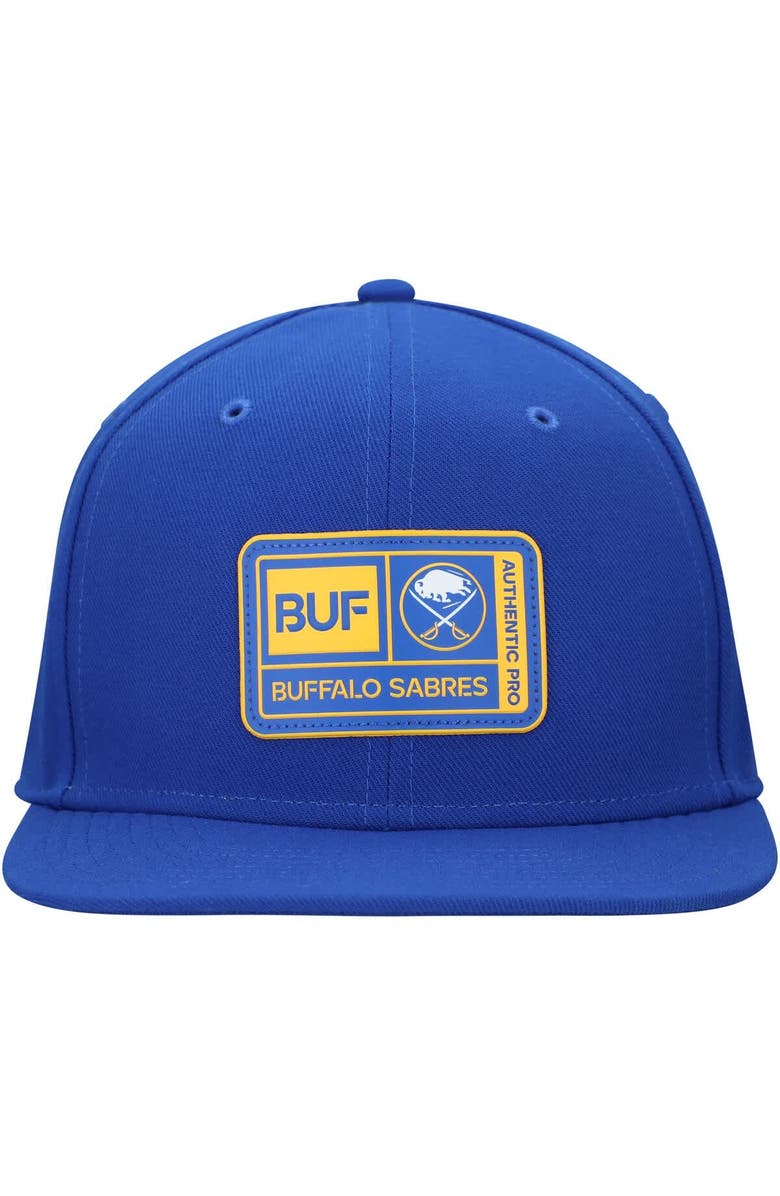 FANATICS Men's Fanatics Royal Buffalo Sabres Authentic Pro Training Camp Snapback Hat, Alternate, color,