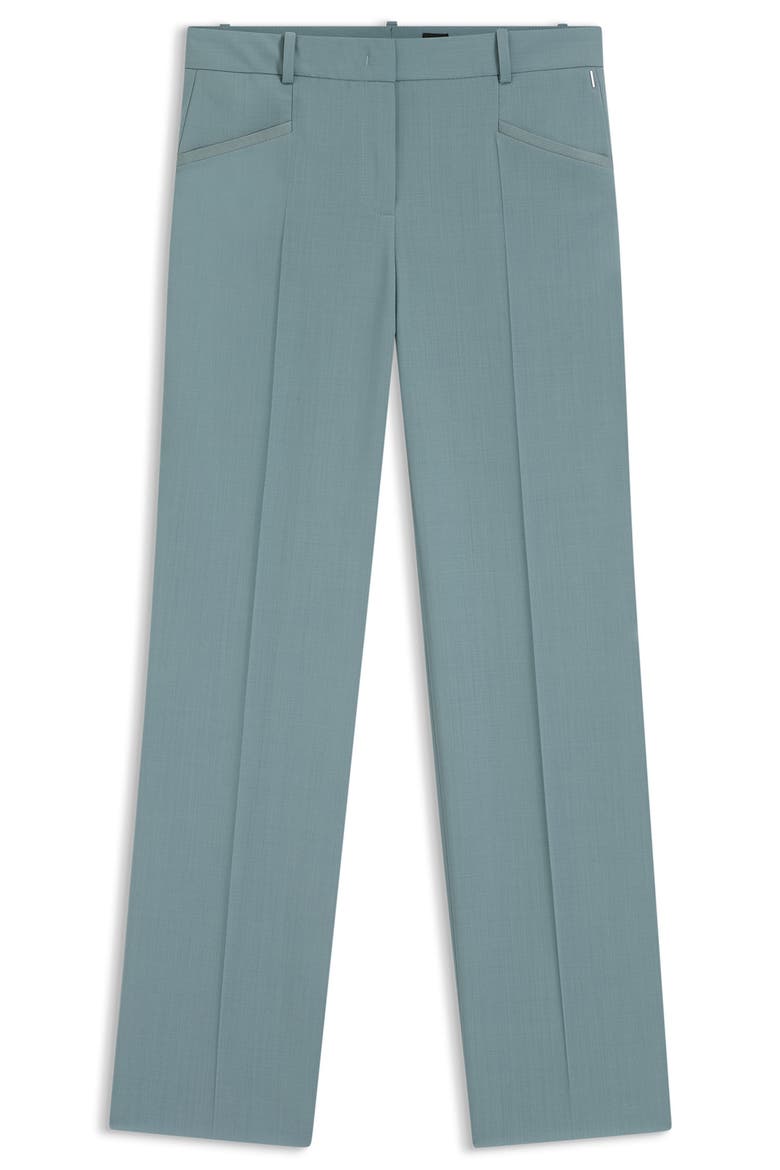 Tilda Pleat Wide Leg Pants, Alternate, color, REEF