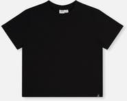 Deux par Deux Heavy Jersey Crew Neck Wide Short Sleeve T-Shirt