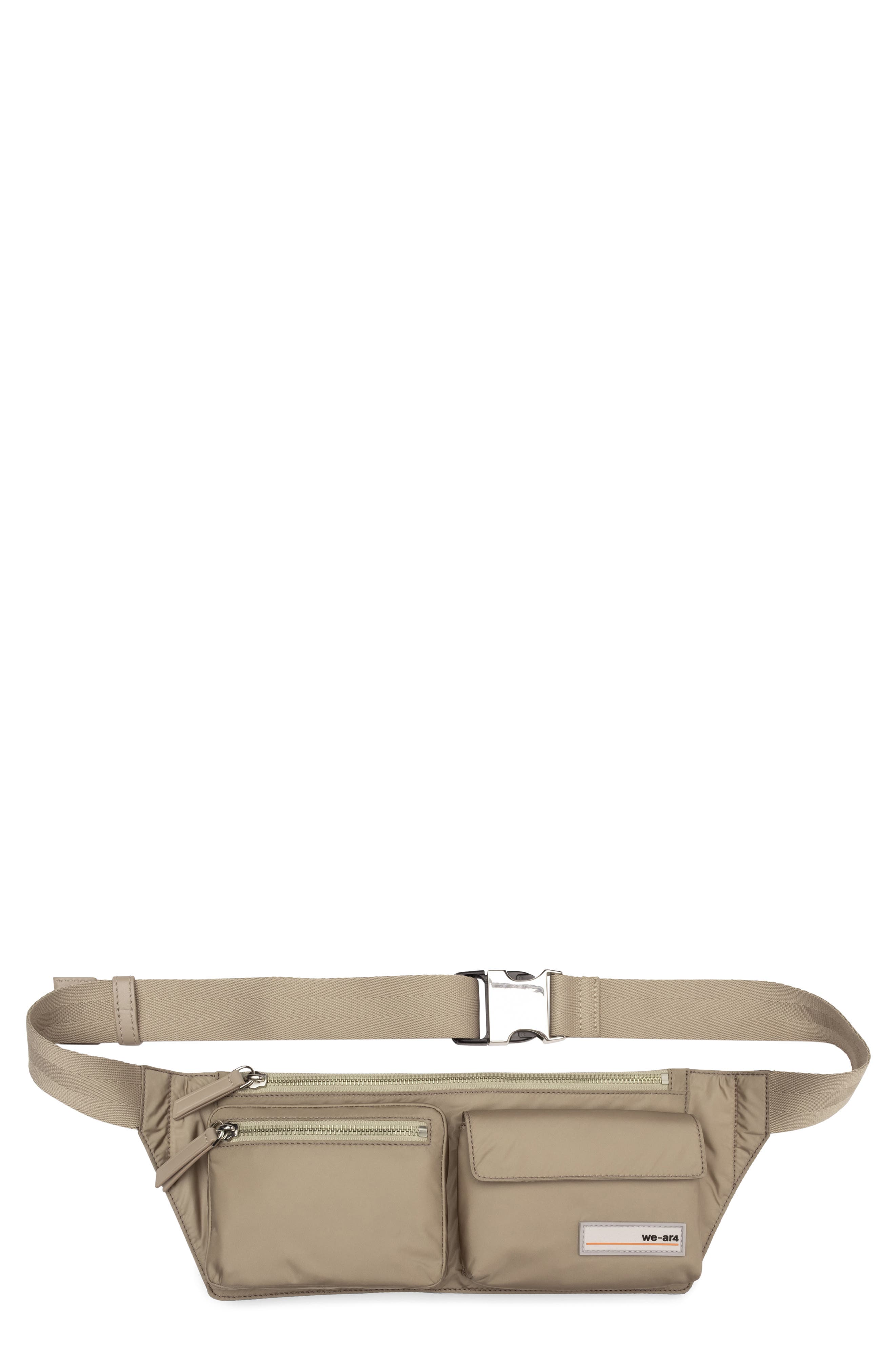 WE-AR4 The Transit Belt Bag, Main, color, Tan