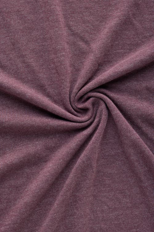 Wolf Vs. Goat (wvg) Light Weight Viscose Sorona Short Sleeve Crew Neck T-shirt In Purple