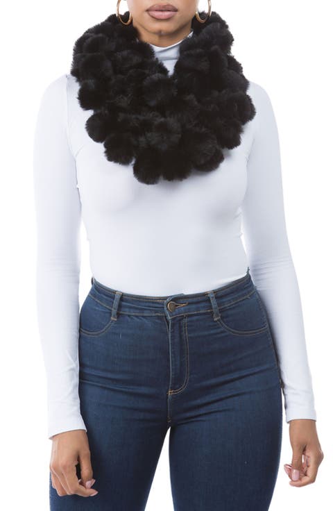 Faux Fur Infinity Scarf