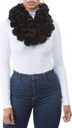 MARCUS ADLER Faux Fur Infinity Scarf
