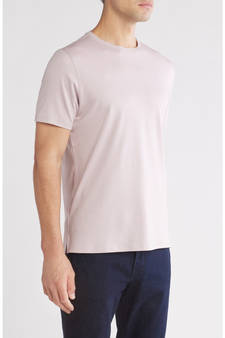 Georgia Pima Cotton T-Shirt, Alternate, color, PINK FOG