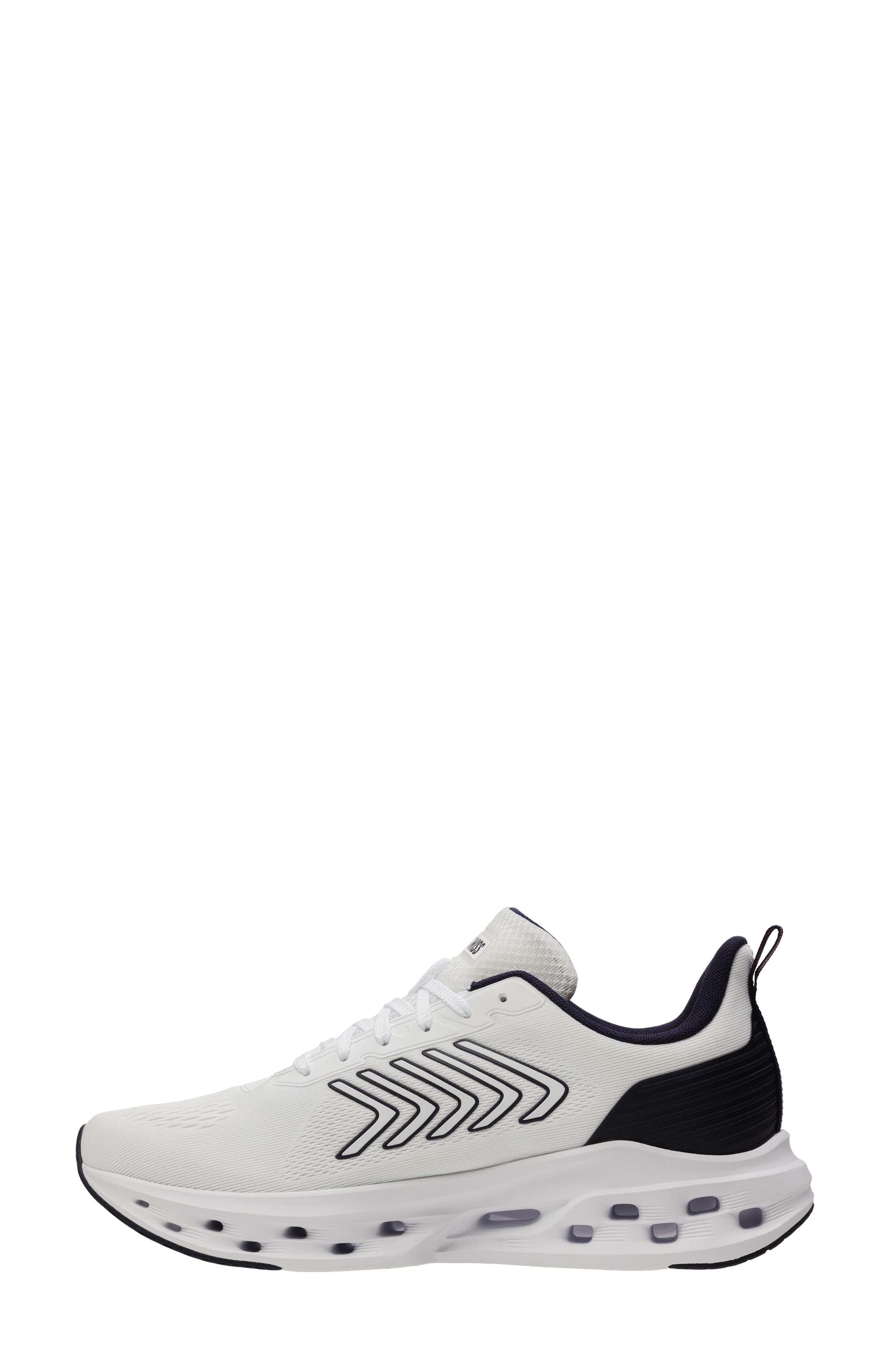 Melrose Tube Lite Sneaker, Alternate, color, WHITE/ NAVY/ RED