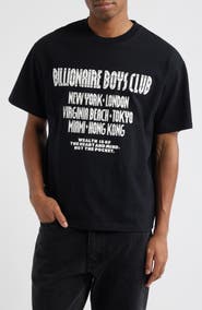 Billionaire Boys Club BB Club Boxy Fit Cotton Graphic T-Shirt
