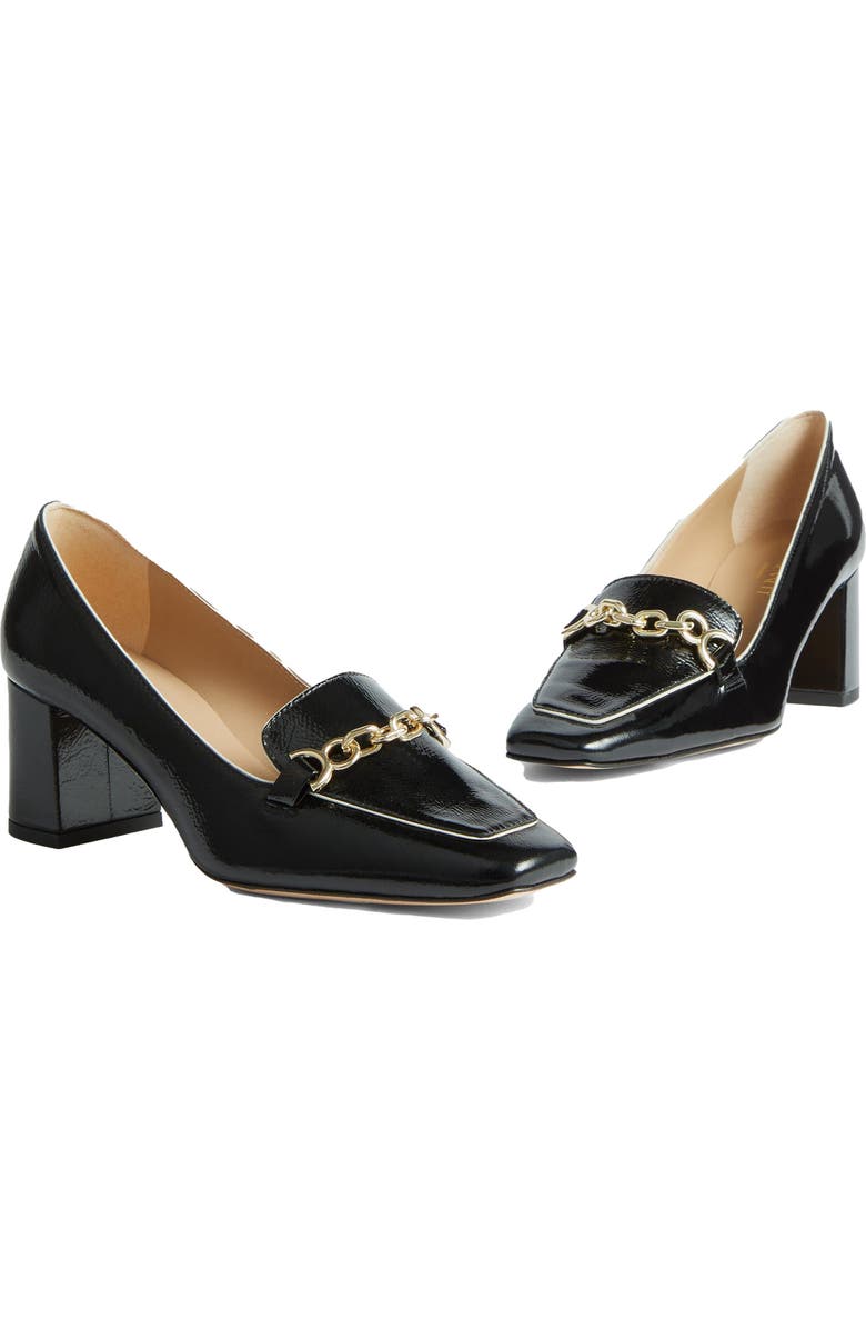 LK Bennett Johanna Loafer Pump, Alternate, color, Black