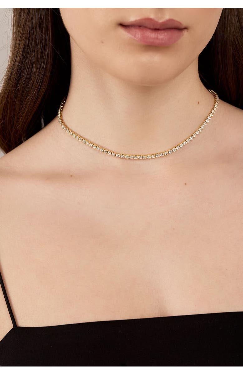 Electric Picks Anna Necklace, Alternate, color, Gold