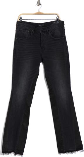 Double Panel Flare Blowout Jeans
