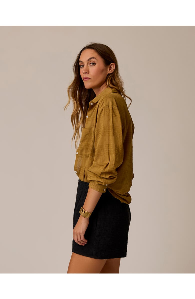 Carve Designs Taylor Textured Tunic, Alternate, color, Golden