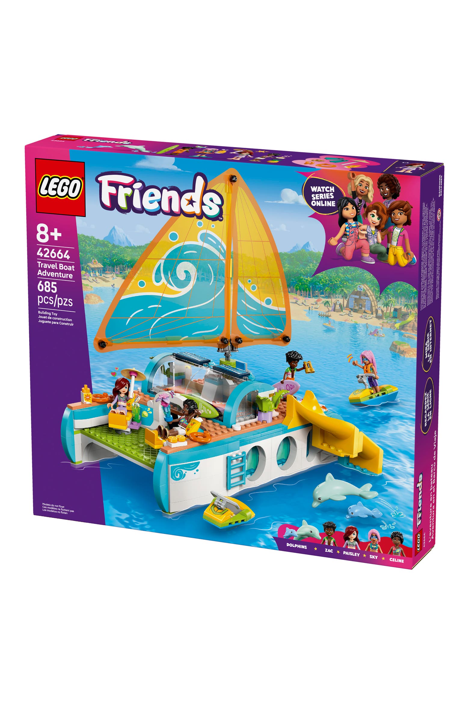 Adventure Toy Rack LEGO Travel Boat Adventure 42664 | Nordstromrack