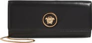 Versace La Medusa Leather Clutch