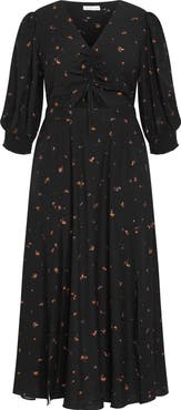 City Chic Jolene Floral Maxi Dress
