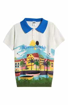 Billionaire Boys Club Kids' Palmas Short Sleeve Cotton Polo
