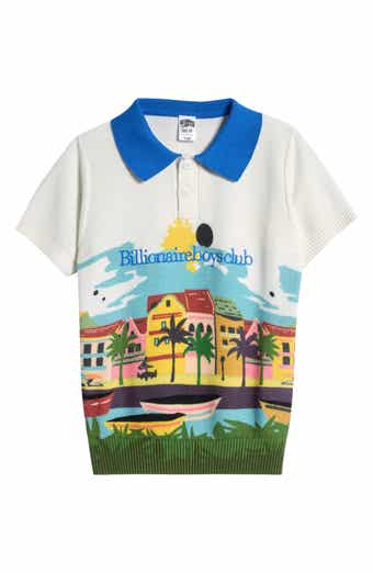 Billionaire Boys Club Kids' Palmas Short Sleeve Cotton Polo
