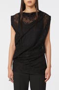 SPORTMAX Cupola Lace Top