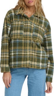 Billabong Sundown High Pile Fleece Shacket