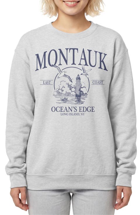 Montauk Oceans Edge Graphic Sweatshirt