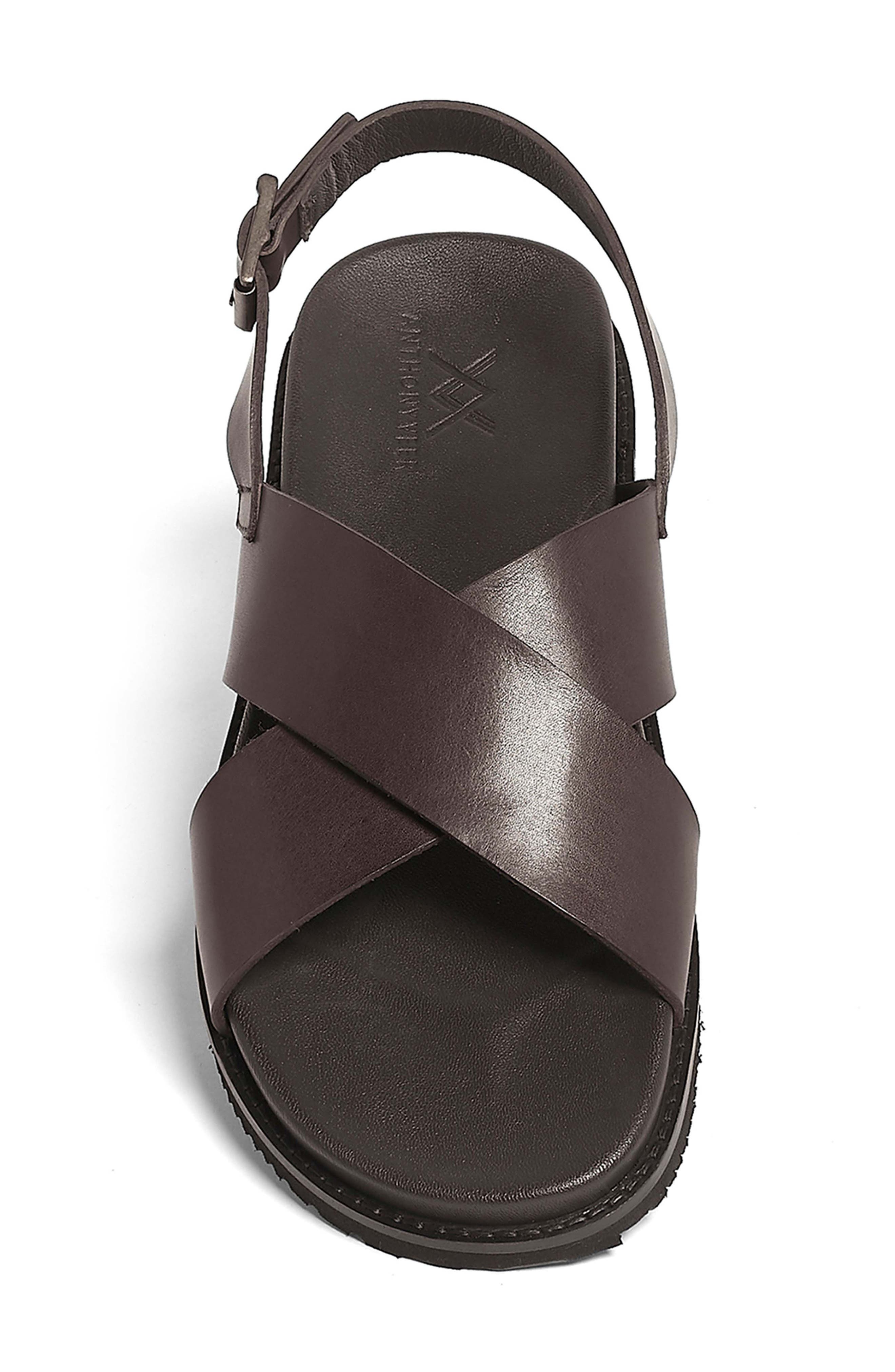 Anthony Veer Cancun Sandal, Alternate, color, Brown