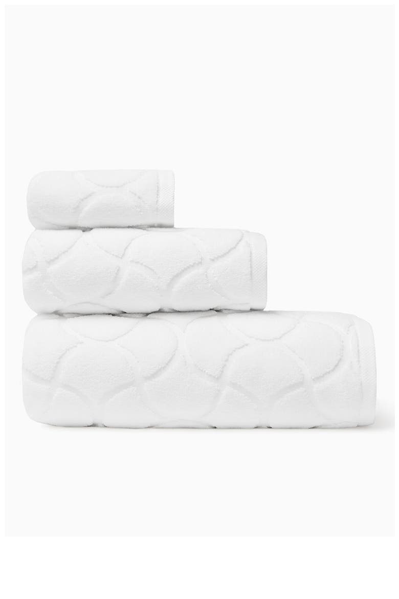 Oasi Cotton Bath Sheet, Alternate, color, WHITE