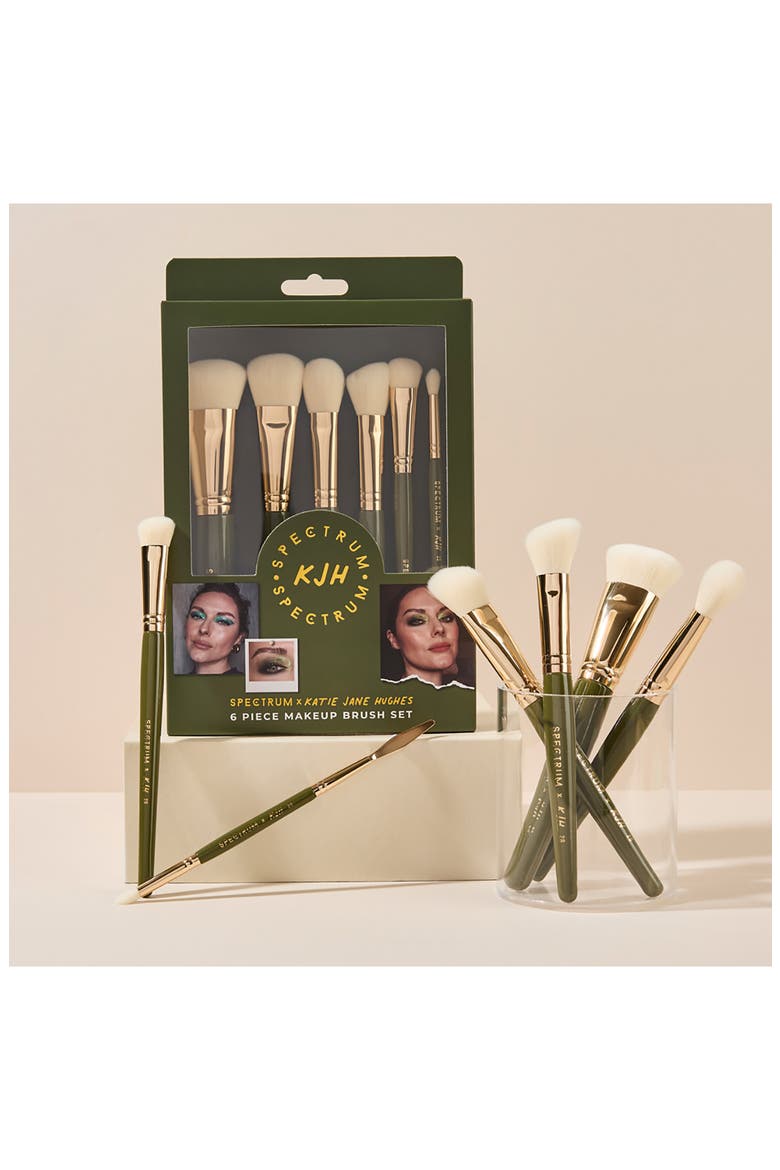 x Katie Jane Hughes 6-Piece Makeup Brush Set (Women) | Nordstrom