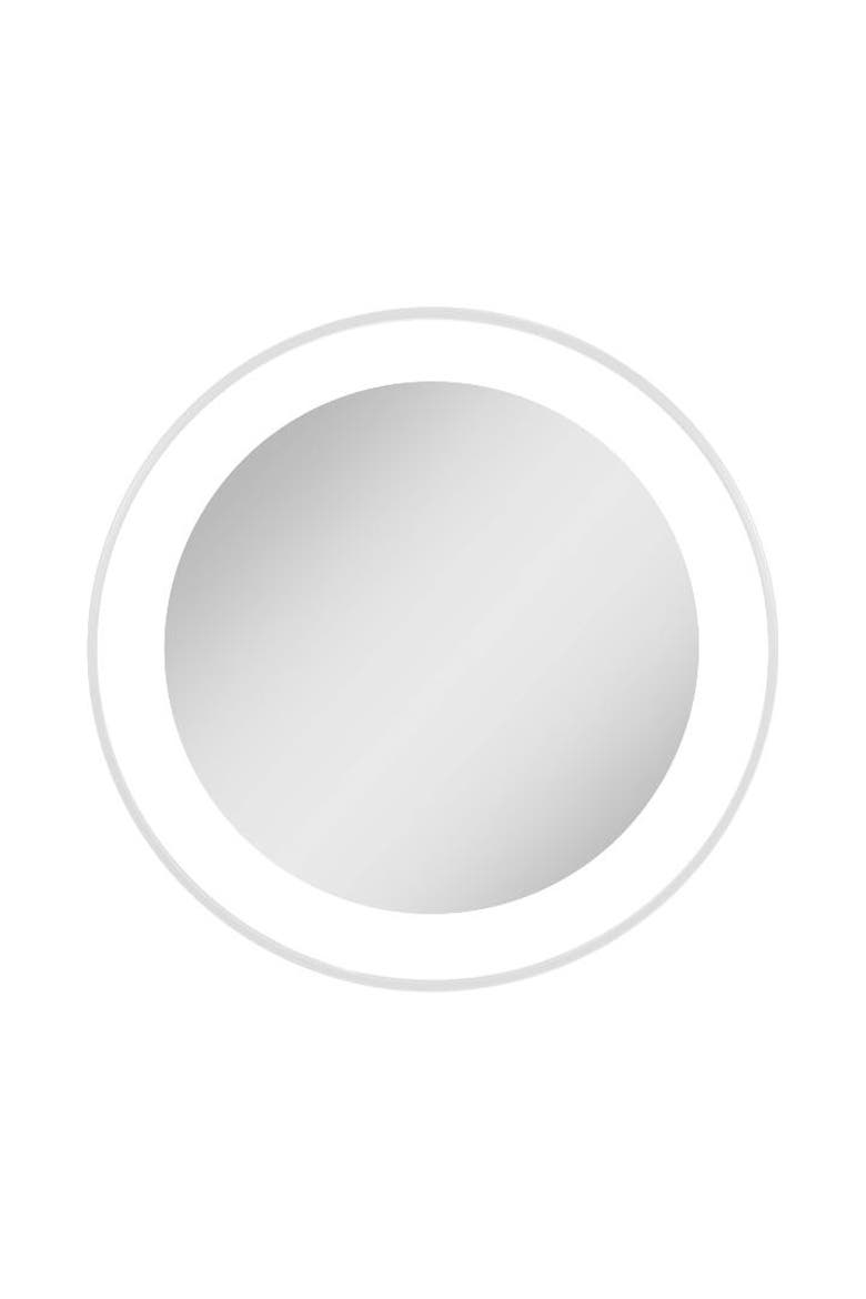 Lighted Compact Mirror with 10X Magnification & Suction Cup, Alternate, color, Seafoam Green