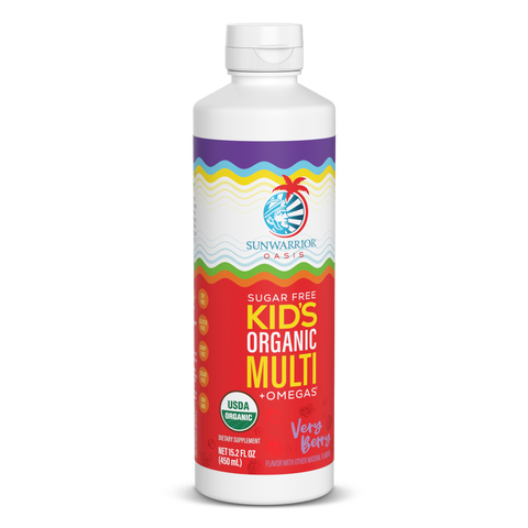 Organic Liquid Kid's Multi + Omega's Very Berry 450 ml