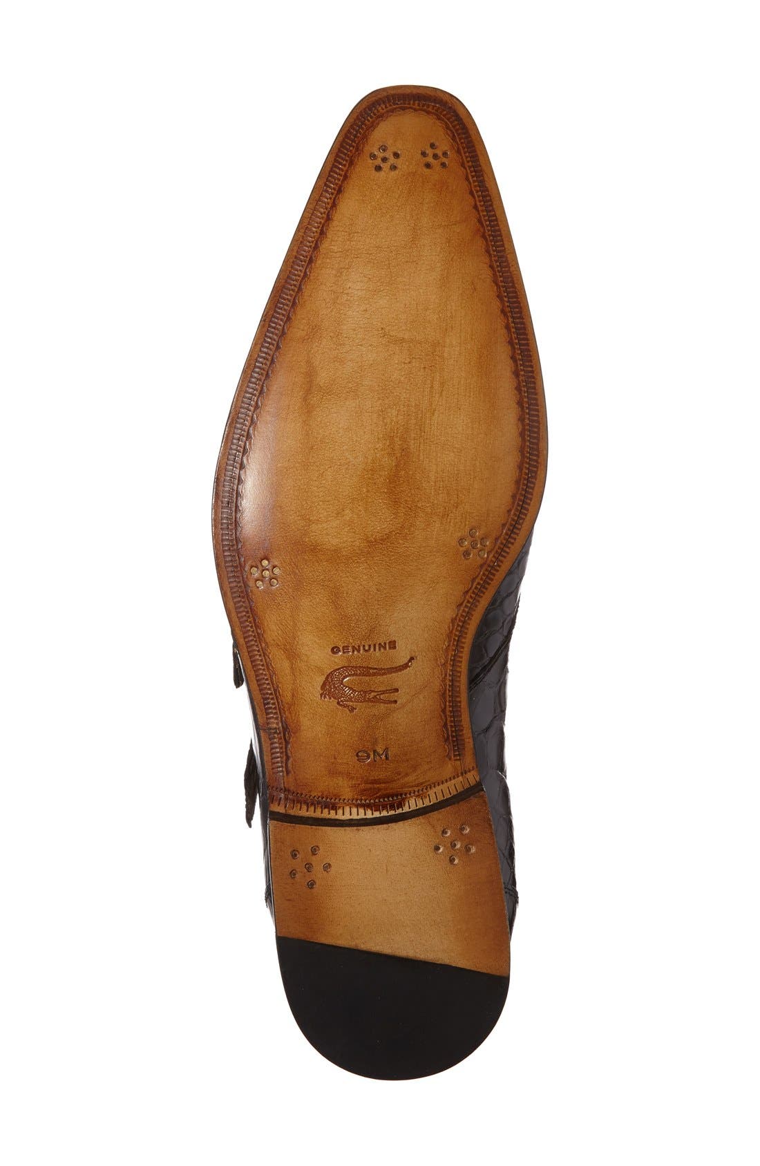 Mezlan 'Agra' Double Monk Strap Shoe, Alternate, color, 