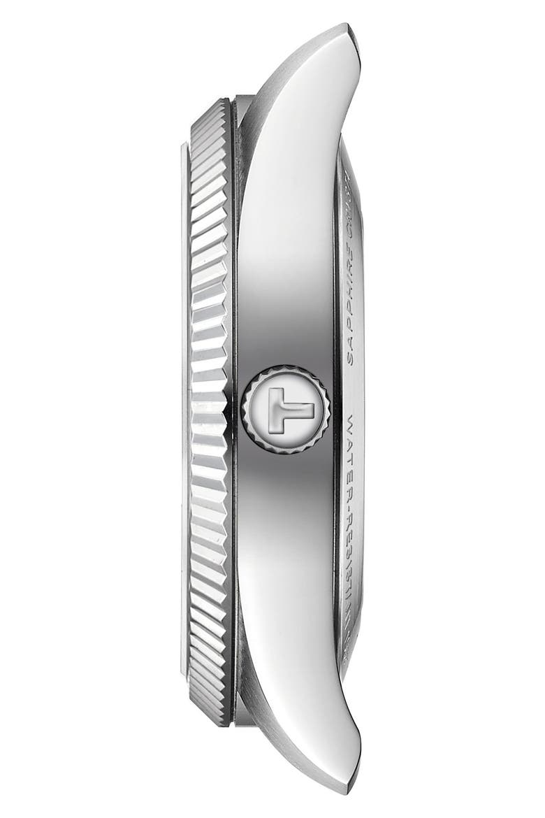 Ballade Powermatic 80 COSC Bracelet Watch, 39mm, Alternate, color, GREEN