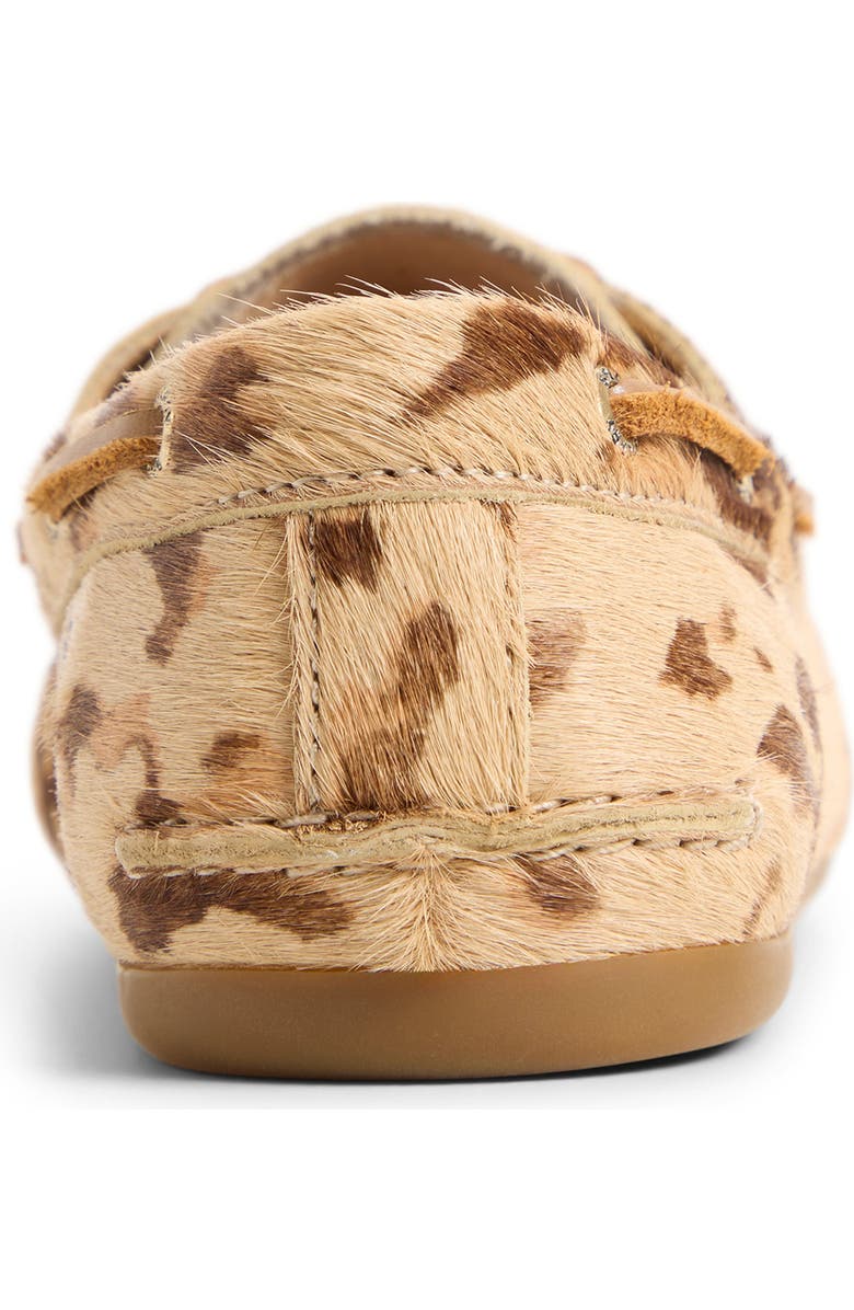 Sperry Slim Boat Shoe, Alternate, color, Brown Multi Calf Hair