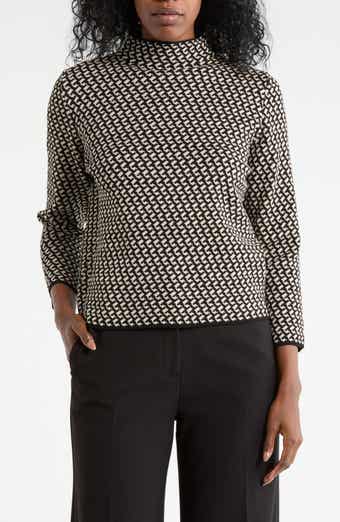 MAX STUDIO Mock Neck Sweater