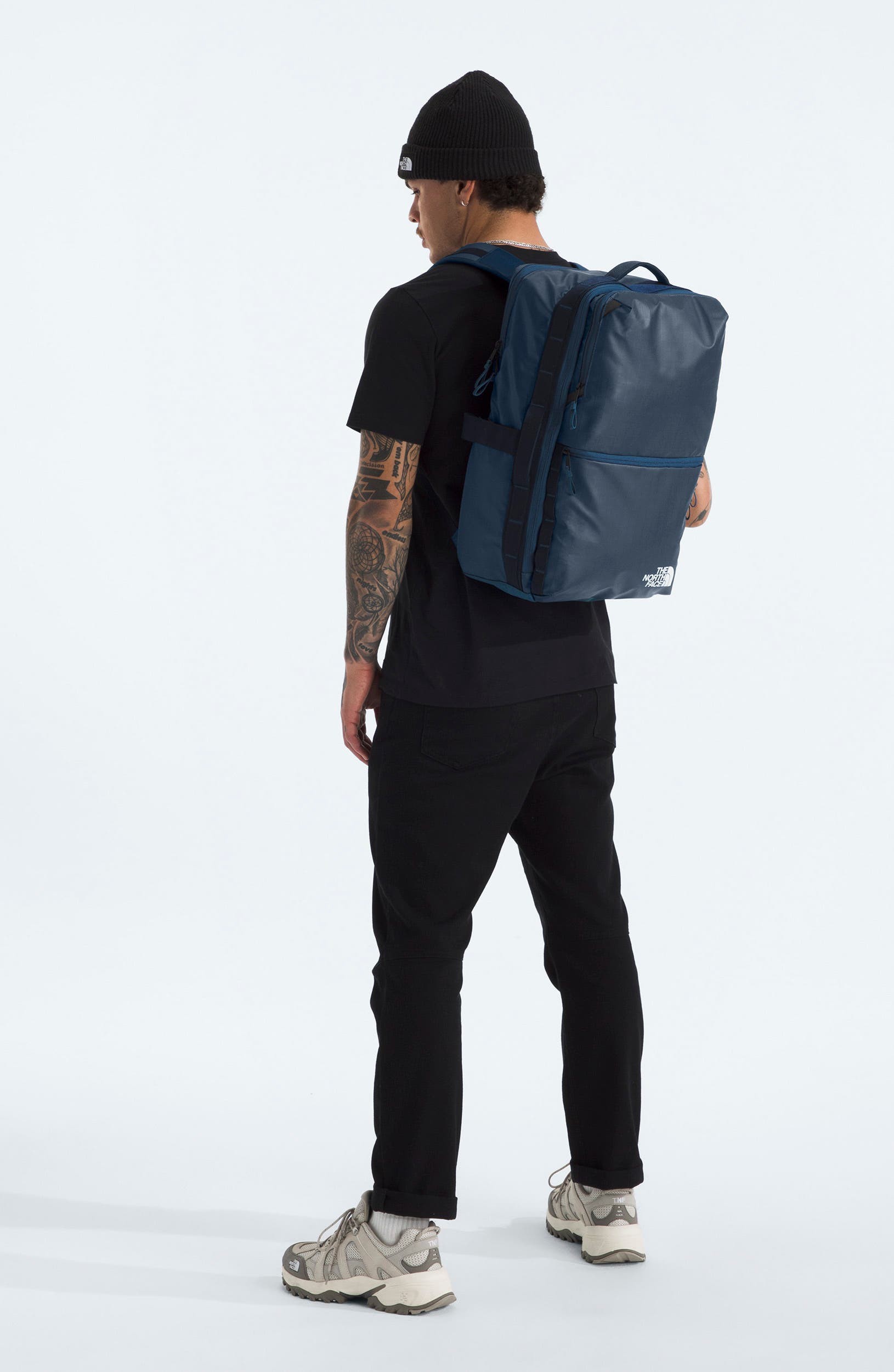 Base Camp Voyager Travel Backpack, Alternate, color, SHADY BLUE/ SUMMIT NAVY