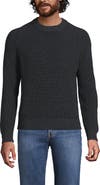 Lands' End Drifter Cotton Crewneck Sweater