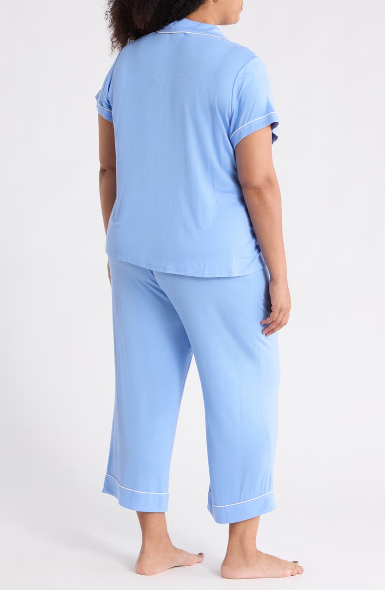 NORDSTROM RACK Tranquility Crop Pajamas, Alternate, color, Blue Cornflower