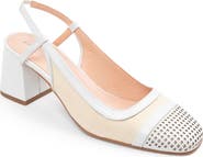 patricia green Brooks Perforated Slingback Pump