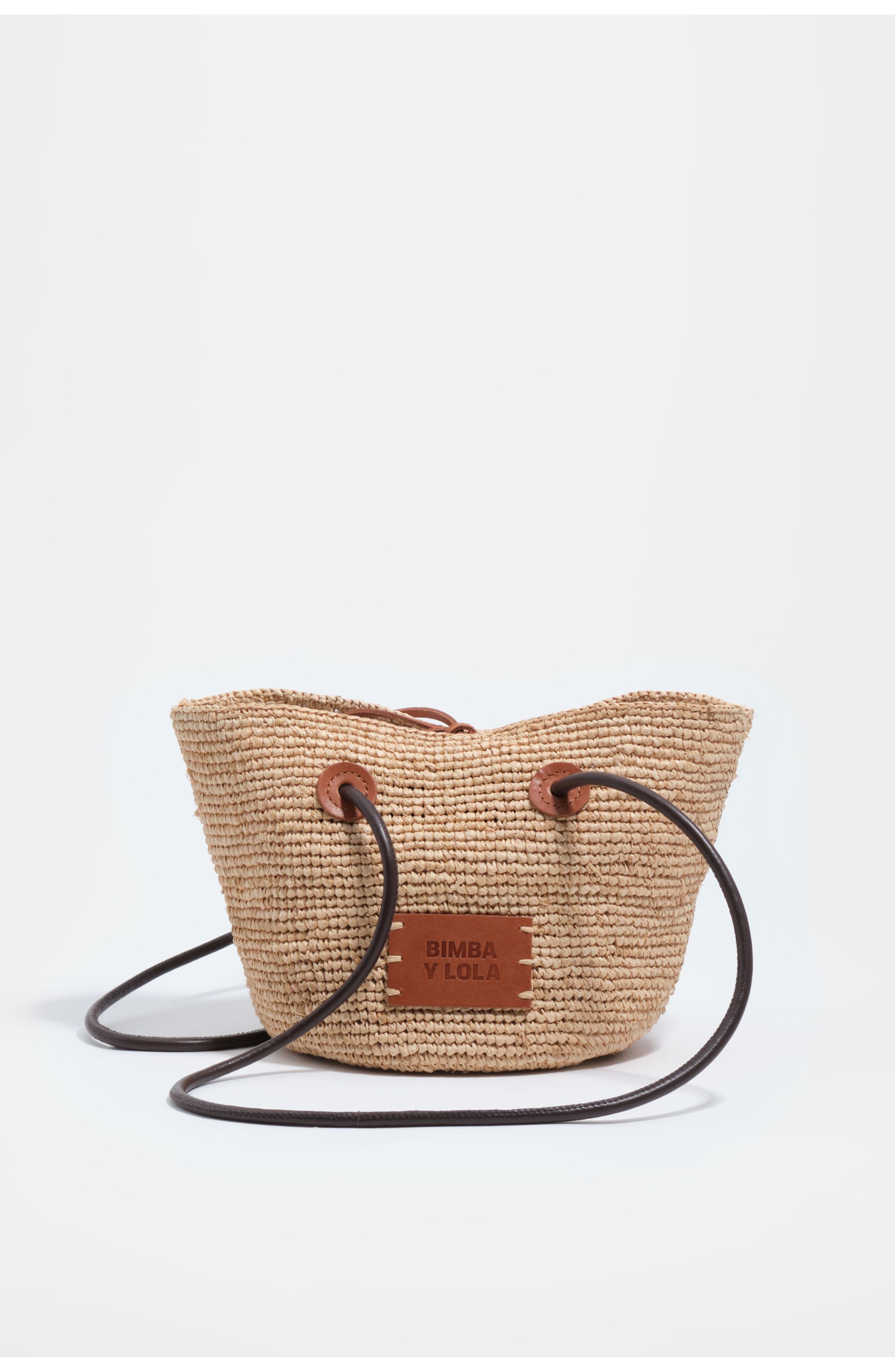 Medium Raffia Basket Bag, Main, color, NATURAL