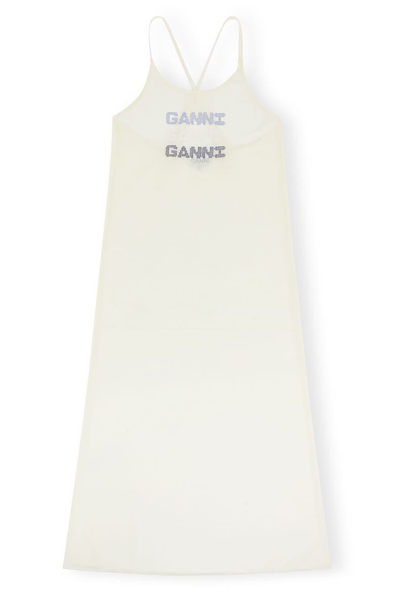 Mesh Cover-Up Dress, Main, color, EGRET