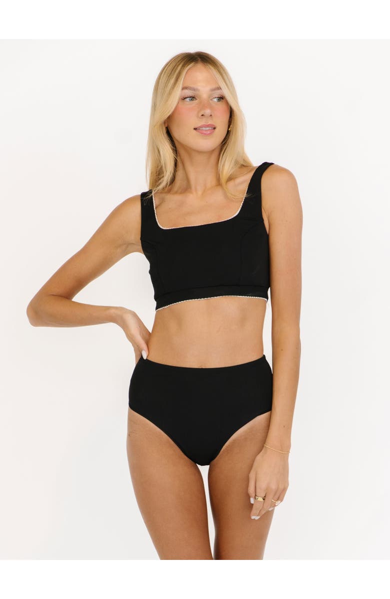 Lime Ricki Swimwear Scoop Bralette, Main, color, 