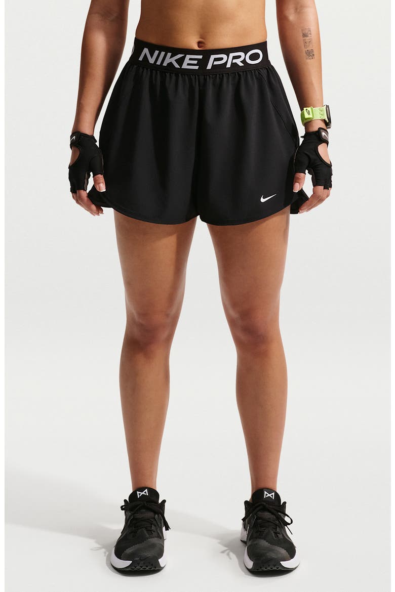 Pro Active Shorts, Main, color, BLACK/ WHITE