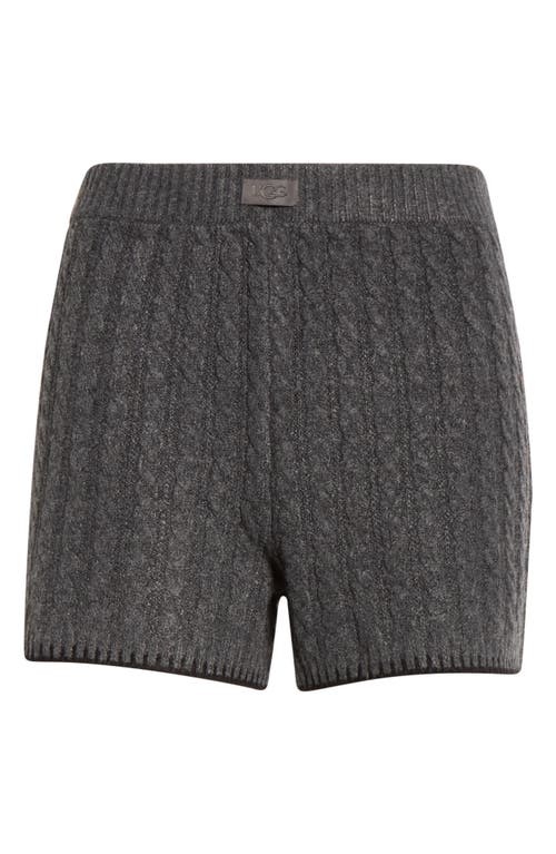 Ugg(r) Azriel Cable Sweater Shorts In Gray