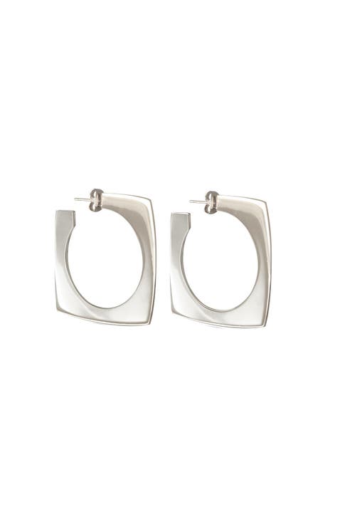 Aldaba Slim Hoop Earrings