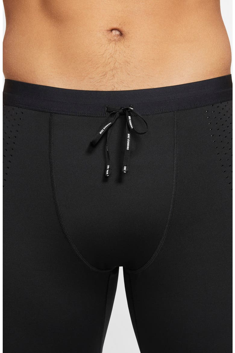 Dri-FIT Power Running Tights, Alternate, color, BLACK
