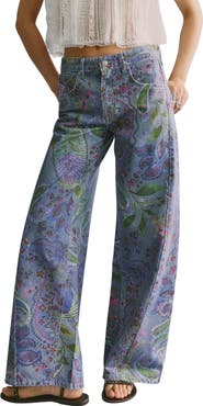 Free People Alter Ego Wide Leg Jeans