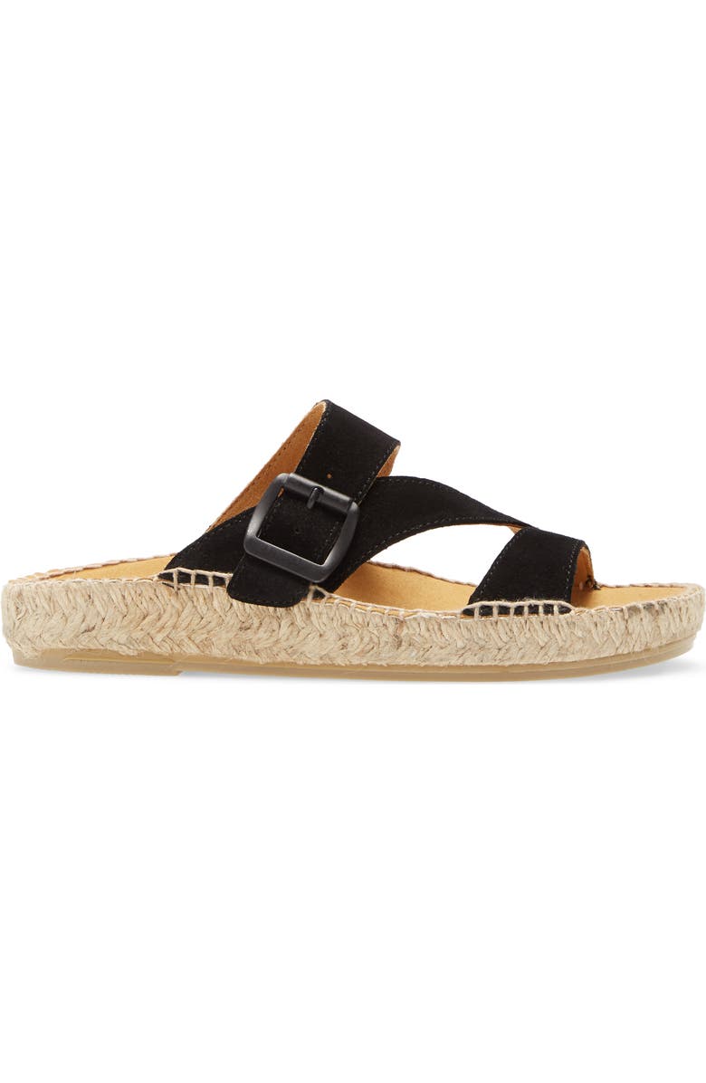 Toni Pons Bibi Espadrille Sandal, Alternate, color, Black Suede