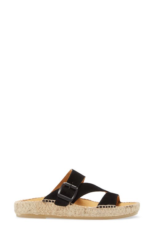 Toni Pons Bibi Espadrille Sandal In Black Suede